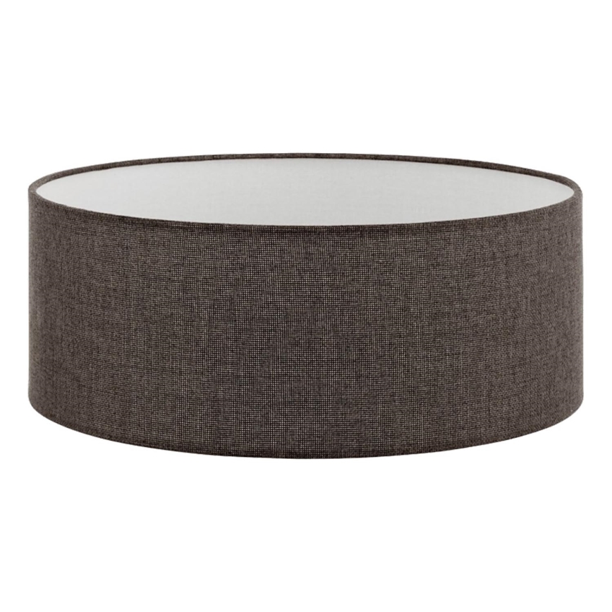 LED talna svetilka TUNJA 1xE27/20W/230V premer 38 cm mat krom/rjava