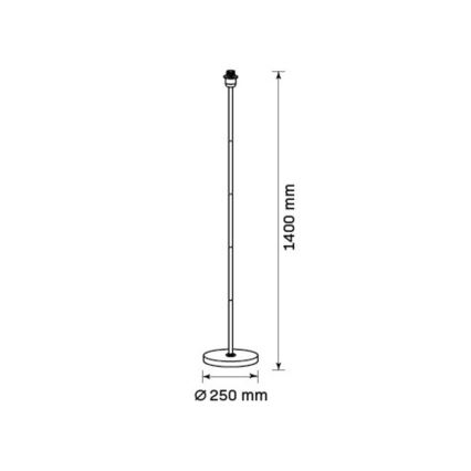 LED talna svetilka TUNJA 1xE27/20W/230V, premer 38 cm, zlata/rjava