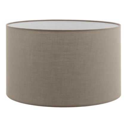 LED talna svetilka TUNJA 1xE27/20W/230V Ø 38 cm matni krom/taupe