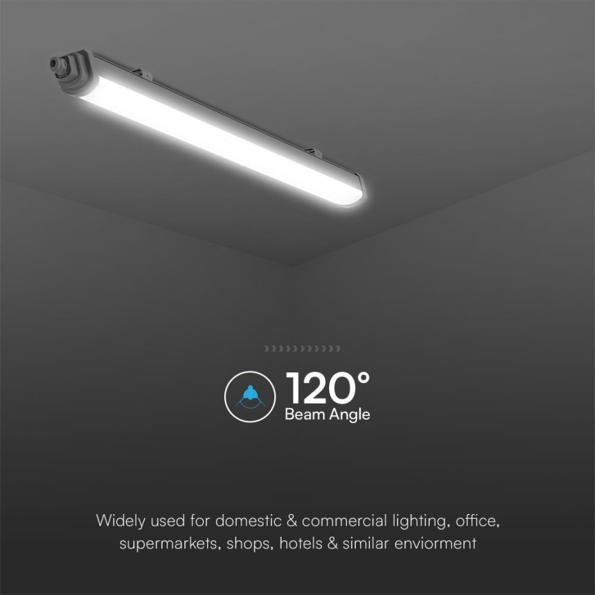 LED Tehnična fluorescenčna svetilka SAMSUNG CHIP LED/48W/230V 4000K IP65 150 cm