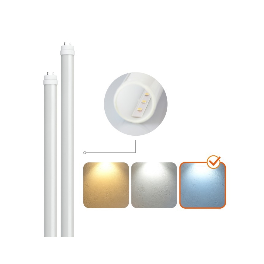 LED tehnično fluorescenčno svetilo T8 2xG13/18W/230V 6500K IP65 127 cm