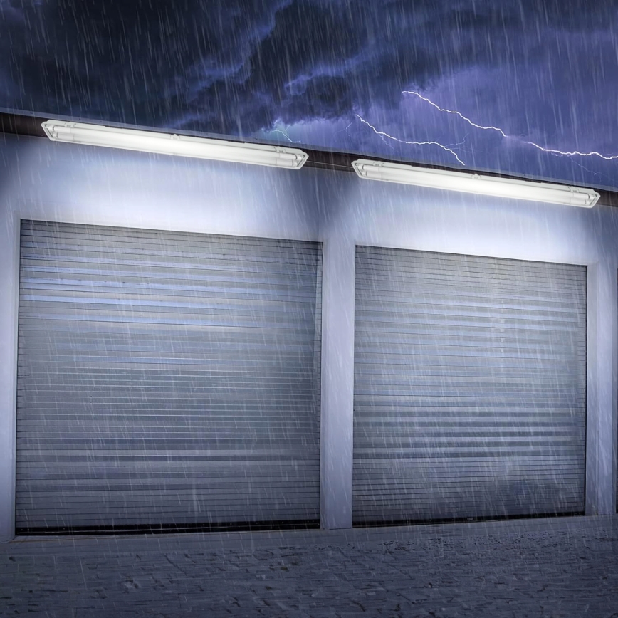 LED tehnično fluorescentno svetilo T8 2xG13/20W/230V 6500K 120 cm IP65 belo