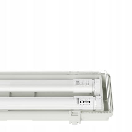 LED tehnično fluorescentno svetilo T8 2xG13/20W/230V 6500K 120 cm IP65 belo
