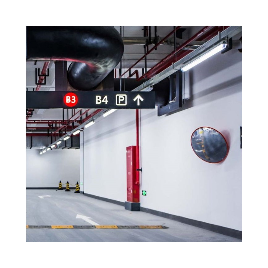 LED tehnično fluorescenčno svetilo z modulom za nujno razsvetljavo LED/48W/230V 6500K IP65 2200 mAh 150 cm