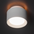 LED točkovna svetilka SONOR LED/12W/230V 3000/4000/5700K + LED/1,5W 2200K, Ø 14 cm, bela