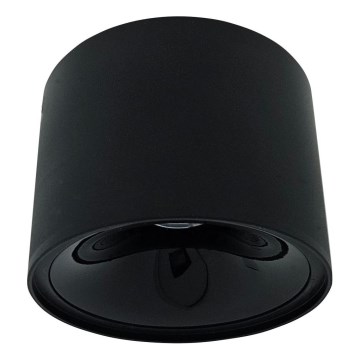 LED točkovno svetilo LED/9W/230V premer 9 cm črno