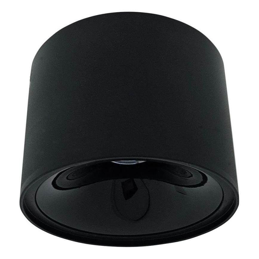 LED točkovno svetilo LED/9W/230V premer 9 cm črno