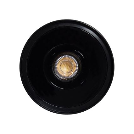 LED točkovno svetilo LED/9W/230V premer 9 cm črno