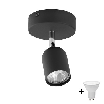 LED točkovno svetilo TOP 1xGU10/10W/230V črna