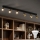 LED točkovno svetilo TOP 6xGU10/10W/230V zlato/črno