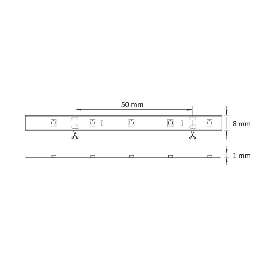 LED Trak 5m LED/10W/12V IP20 6500K