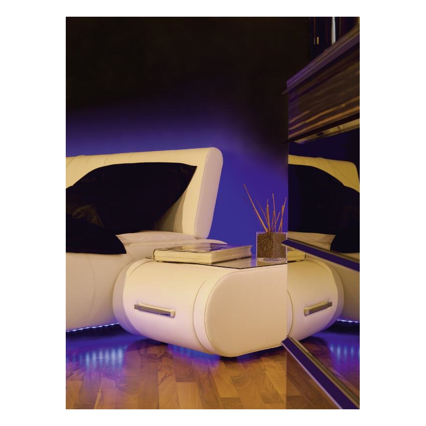 LED trak kopalniški vodoodporen 5m IP65 moder