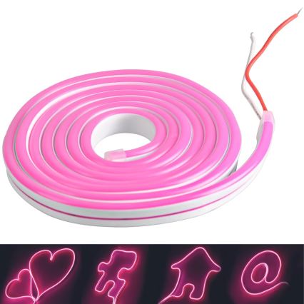 LED Trak NEON 5 m LED/27W/12V IP65 roza