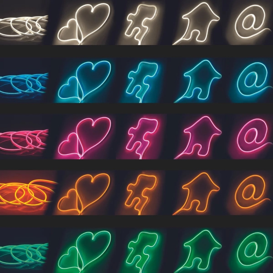 LED Trak NEON 5 m LED/27W/12V IP65 roza