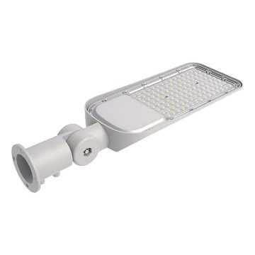 LED Ulična svetilka s senzorjem mraka SAMSUNG CHIP LED/100W/230V 6500K IP65 siva