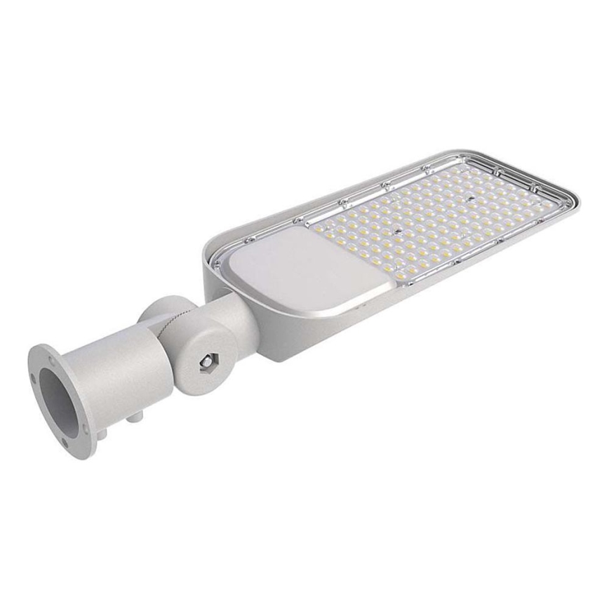 LED Ulična svetilka s senzorjem mraka SAMSUNG CHIP LED/100W/230V 6500K IP65 siva