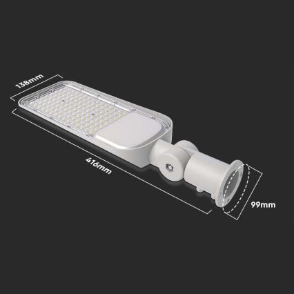 LED Ulična svetilka s senzorjem SAMSUNG CHIP LED/30W/230V 6500K IP65