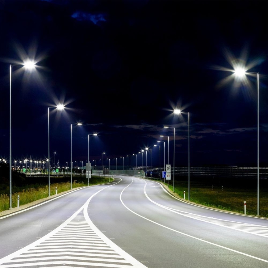 LED Ulična svetilka SAMSUNG CHIP LED/50W/230V 6500K siva