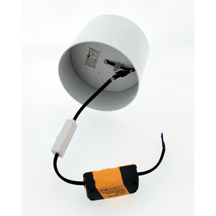 LED usmerjena stropna svetilka LED/10W/230V 3000/4000/6400K premer 12 cm bela