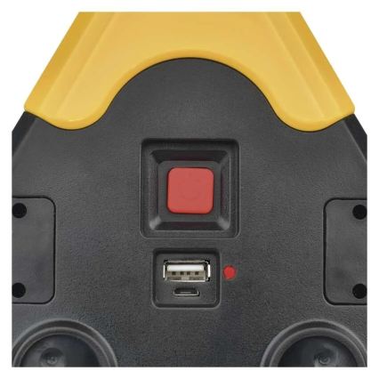 LED varnostni trikotnik LED/5V 1800 mAh