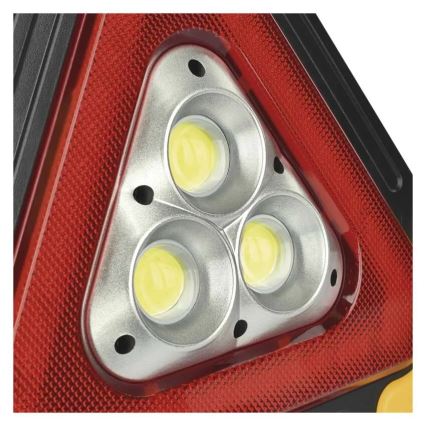 LED varnostni trikotnik LED/5V 1800 mAh