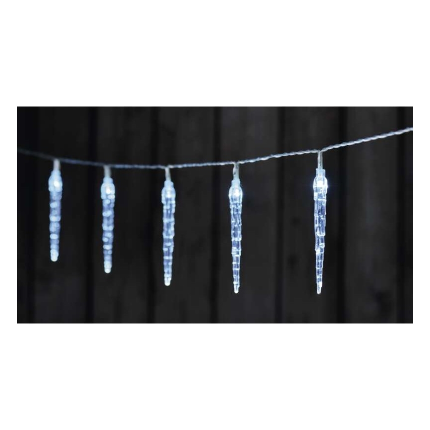 LED  veriga 10xLED/2xAA 1,65m