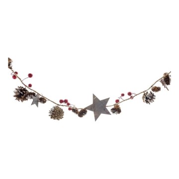 LED  veriga 10xLED/3xAA 2,5m topla bela