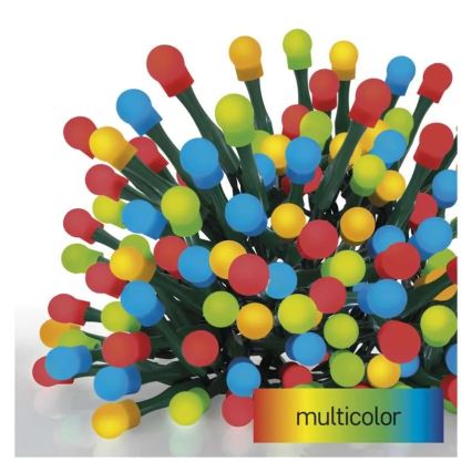 LED veriga 200xLED/8 funkcij 25m IP44 večbarvna