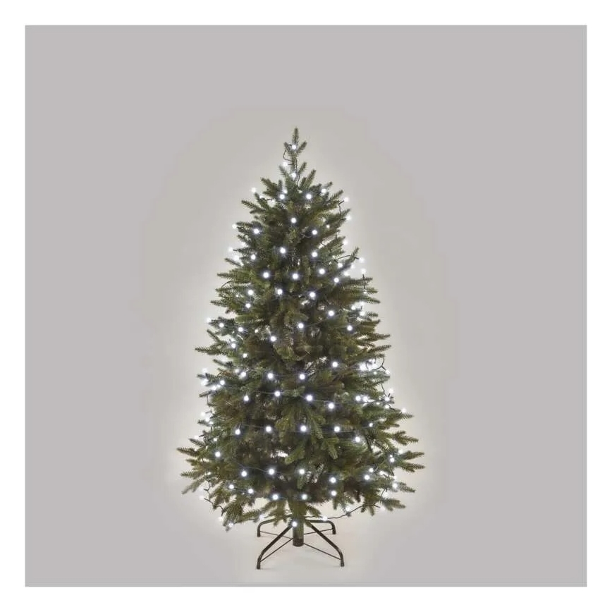 LED  veriga 300xLED/8 funkcij 35m hladna bela