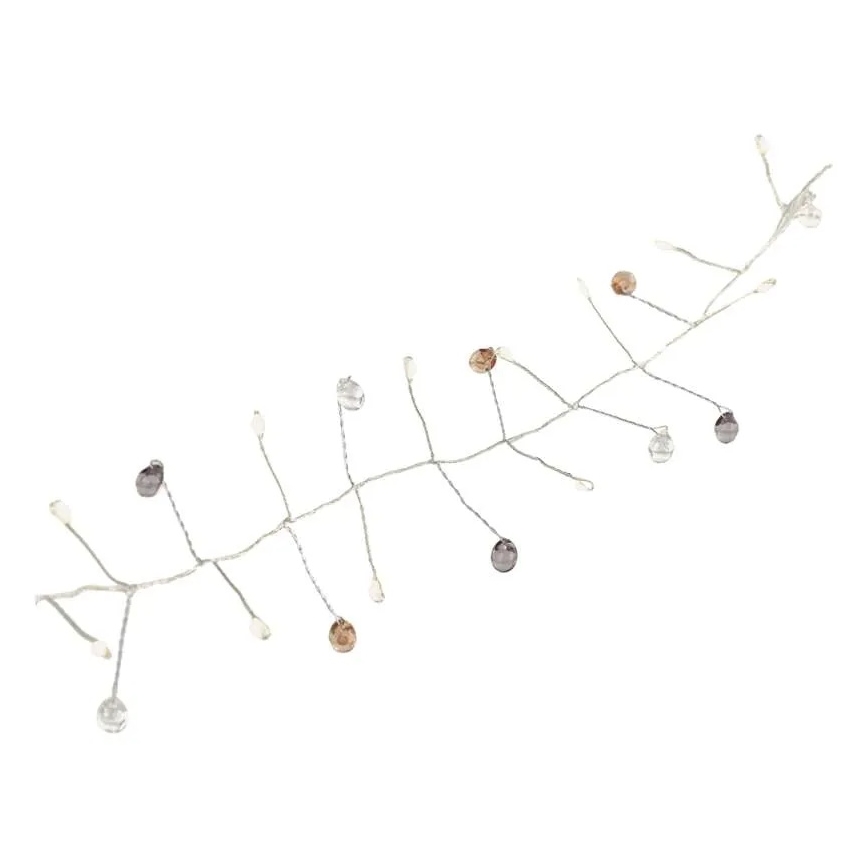 LED veriga 40xLED/3xAA 1,5 m topla bela