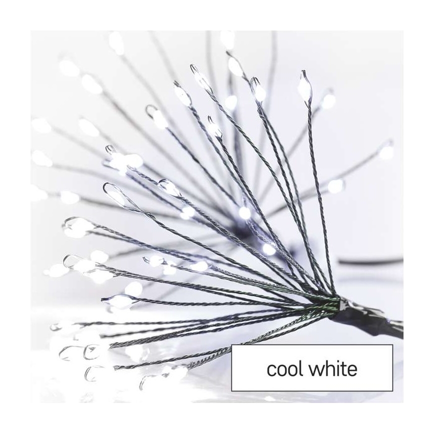 LED  veriga 450xLED 8+3 m hladno bela