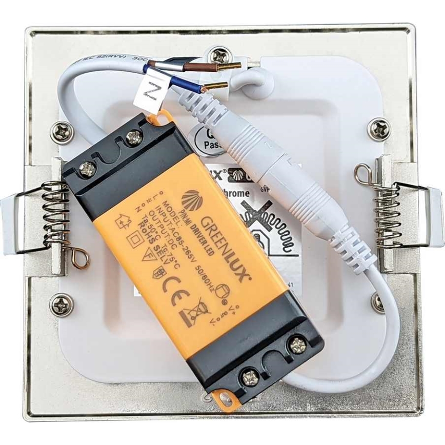 LED Vgradna kopalniška svetilka 30xLED SMD/6W/230V
