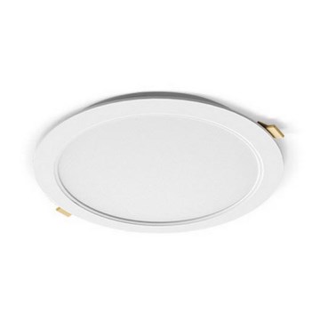 LED Vgradna stropna svetilka ATUEL LED/18W/230V 3000K d. 17 cm IP54