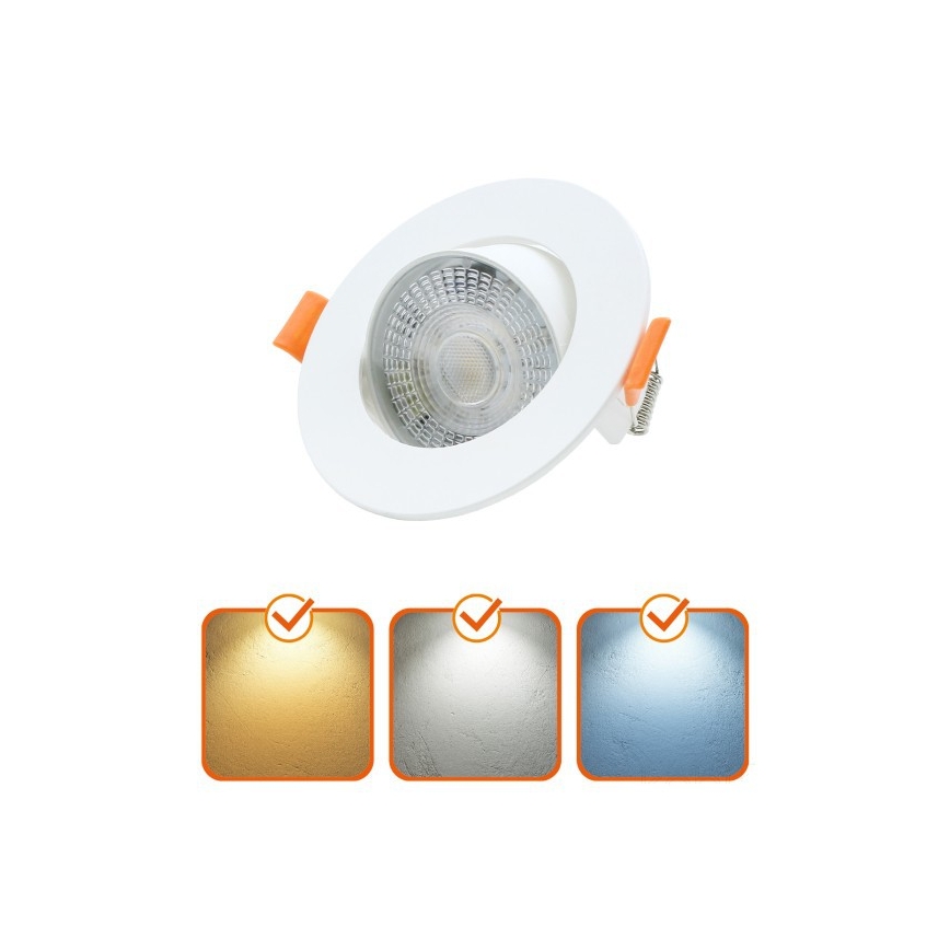 LED vgradna stropna svetilka BRINO LED/3/5/7W/230V 3000/4000/6500K bela