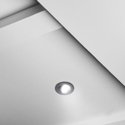 LED vgradna stropna svetilka BRINO LED/3/5/7W/230V 3000/4000/6500K črna