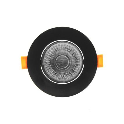 LED vgradna stropna svetilka BRINO LED/3/5/7W/230V 3000/4000/6500K črna