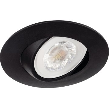 LED vgradna stropna svetilka FIZU LED/4W/230V 3000/4000/6500K črna