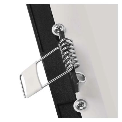 LED vgradna stropna svetilka NEXXO LED/18W/230V 3000/3500/4000K črna 22,5 x 22,5 cm