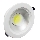 LED Vgradna svetilka 1xLED/30W/230V topla bela