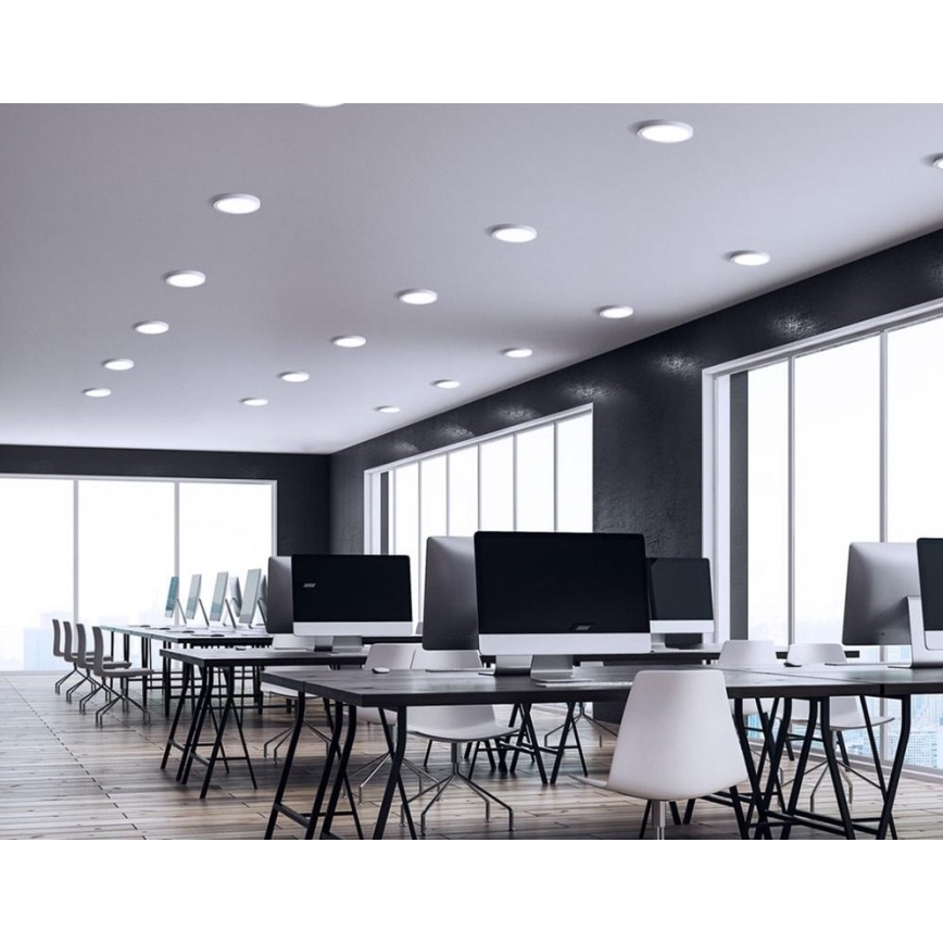 LED Vgradna svetilka ALGINE 2v1 LED/18W/230V 3000K