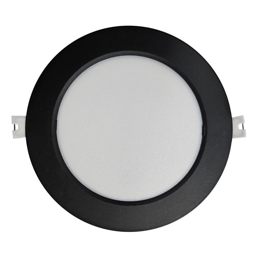 LED Vgradna svetilka CIRCLE LED/12W/230V 4000K pr. 17 cm črna