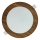 LED Vgradna svetilka CIRCLE LED/12W/230V 4200K pr. 16,7 cm rjava