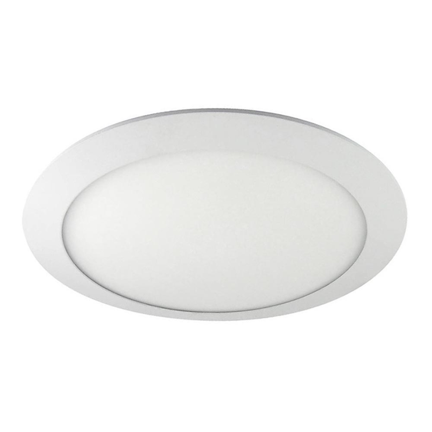 LED Vgradna svetilka CIRCLE LED/12W/230V 6500K pr. 17,5 cm bela