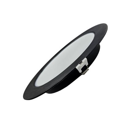 LED Vgradna svetilka CIRCLE LED/18W/230V 4000K pr. 22 cm črna