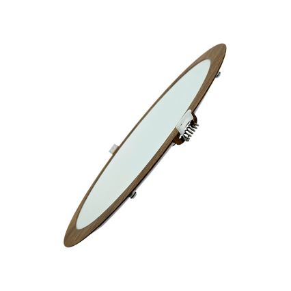 LED Vgradna svetilka CIRCLE LED/24W/230V 4200K pr. 29,6 cm rjava