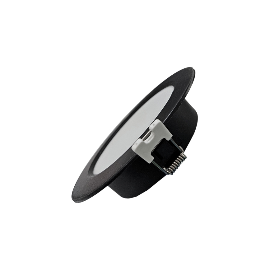 LED Vgradna svetilka CIRCLE LED/3W/230V 4000K pr. 9 cm črna