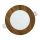 LED Vgradna svetilka CIRCLE LED/6W/230V 4200K pr. 11,8 cm rjava