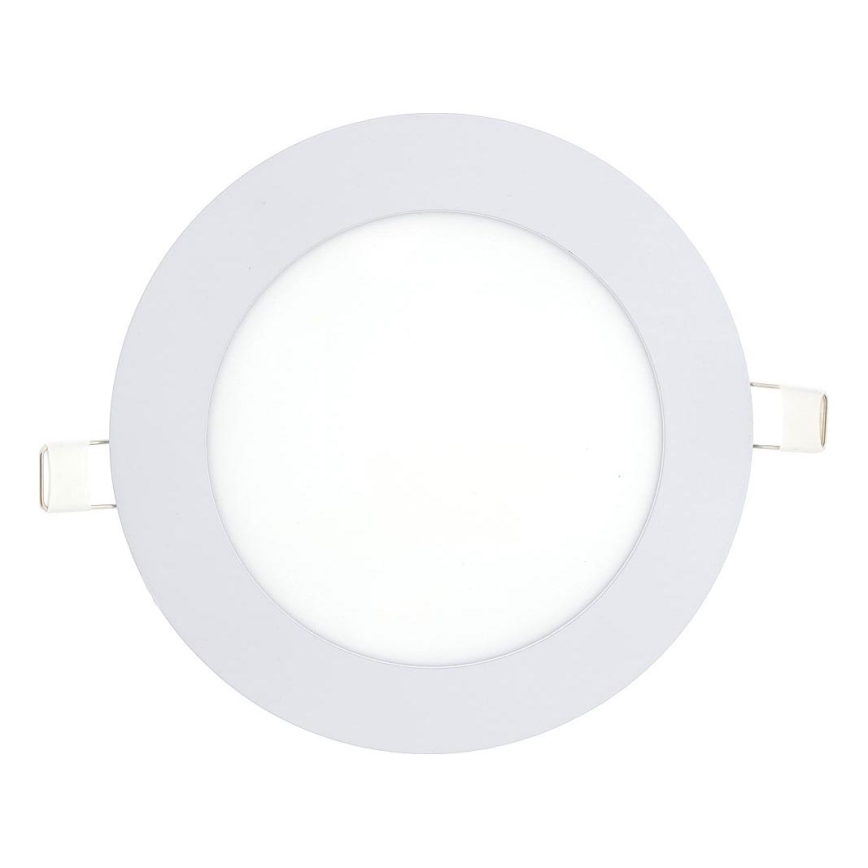 LED Vgradna svetilka CIRCLE LED/9W/230V 6500K pr. 14,5 cm bela