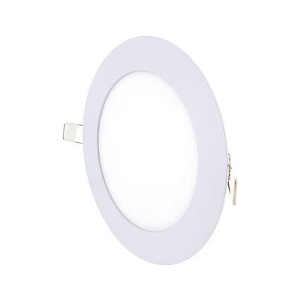 LED Vgradna svetilka CIRCLE LED/9W/230V 6500K pr. 14,5 cm bela