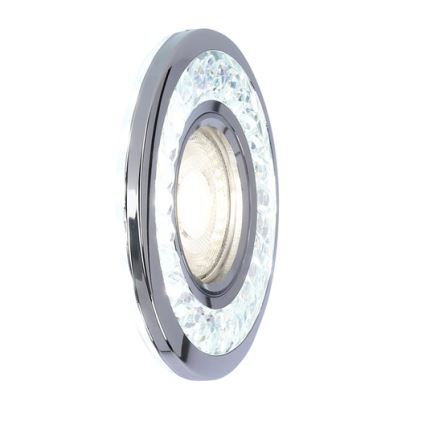 LED Vgradna svetilka EYE 1xGU10/50W + LED/3W/230V